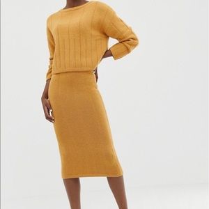 ASOS Sweater and Skirt Set
